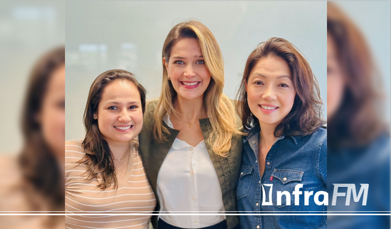 Natali Feitosa, Especialista em Premises & Facilities II, Cintia Jardim, Líder de Alimentação, e Keila Hanashiro, Head of Hospitality na TOOLS Digital Services