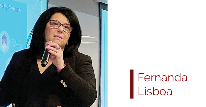 Fernanda Lisboa, Presidente do Capítulo do Institute of Real Estate Managemen