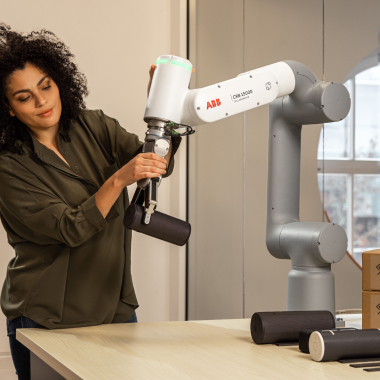Robô com design intuitivo, fácil de usar e acessível