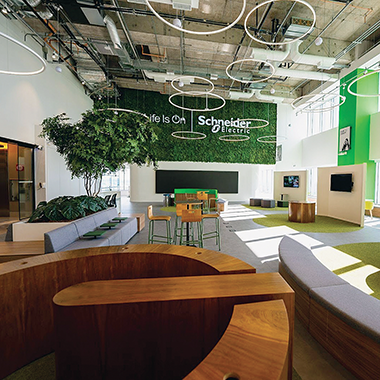 Novo escritório sustentável da Schneider Electric