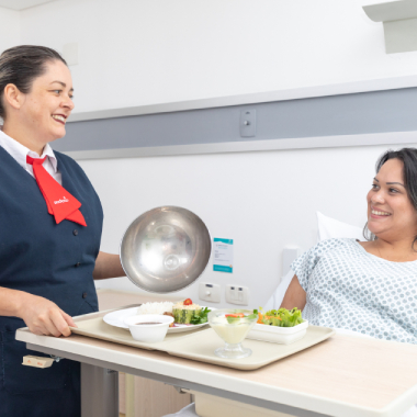 Sodexo recebe certificação IQG em nutrição hospitalar