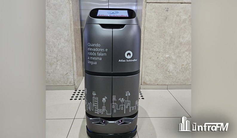 Atlas Schindler apresenta plataforma aberta que conecta elevadores a robôs e sistemas prediais