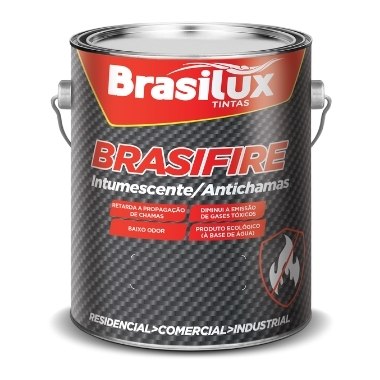 Brasilux Tintas lança linha Brasifire que retarda propagação do fogo   