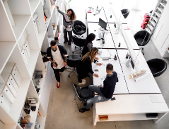 Coworking, equilíbrio entre produtividade e redução de custos