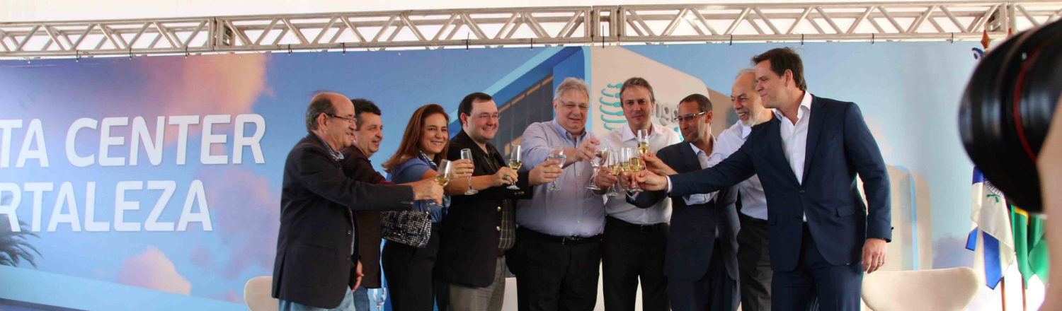 Lançada pedra fundamental do Data Center Fortaleza