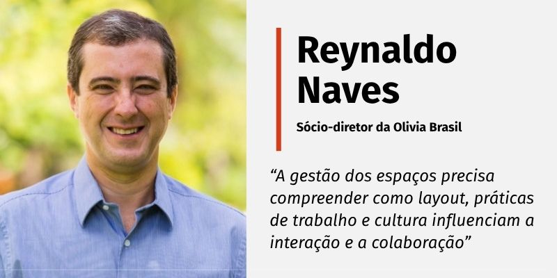 Estudo aponta queda de cerca de 70% na interação presencial após adoção de escritórios abertos
