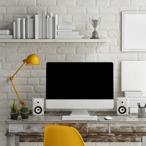 Luminárias de mesa ajudam a tornar o home office mais produtivo 