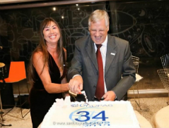 GRUPAS comemora 34 anos com festa para 120 convidados