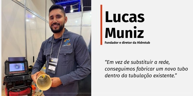 Uma nova tubulação pode nascer dentro da antiga