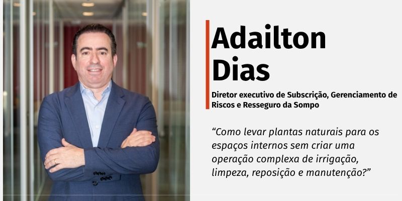 Adailton Dias, diretor executivo de Subscrição, Gerenciamento de Riscos e Resseguro da Sompo